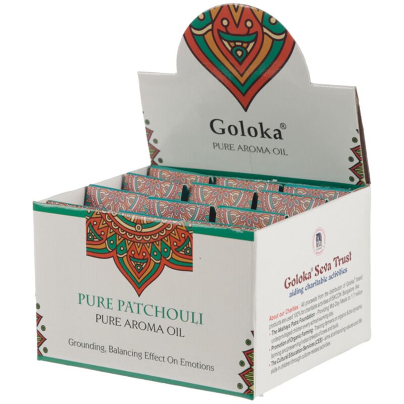 Czysta paczula 10ml - olejek zapachowy Goloka