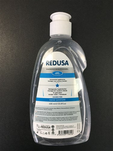 Żel czyszczący rękę Redusa 400 ml dezynfekujący 70% alkoholu