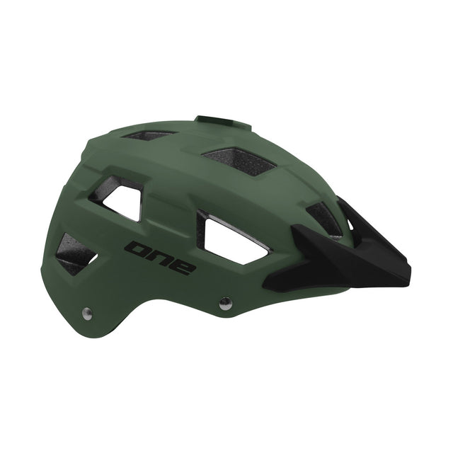 Jeden Helm Trail S M (54-58) Black Khakki