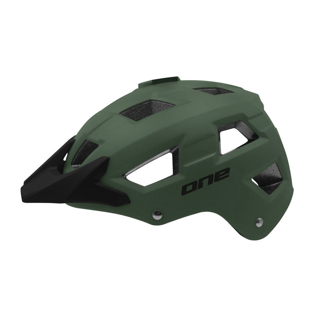 Jeden Helm Trail S M (54-58) Black Khakki