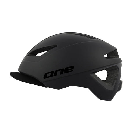 Jeden hełm Crossride M L (57-61) Czarny szary