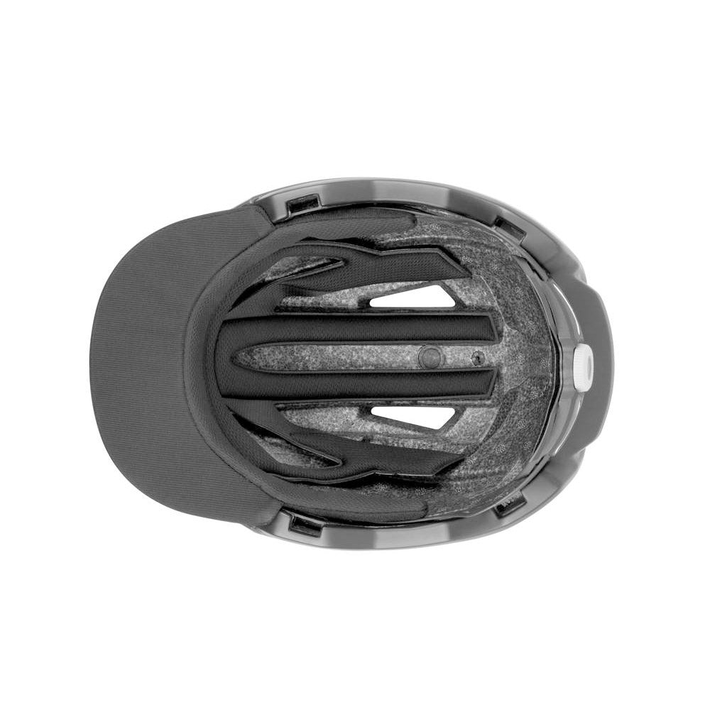 Jeden hełm Crossride M L (57-61) Czarny szary