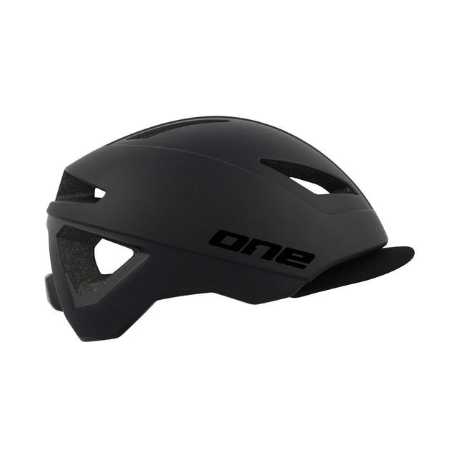Jeden hełm Crossride M L (57-61) Czarny szary