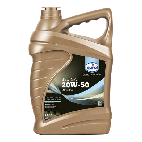 Eurol Carter Oil 20W50 SG CD 5-litrowy API: SG CF4 Bediga