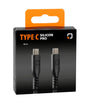 Kabel silikonowy Optiline USB typ C > USB typ C - 60 cm
