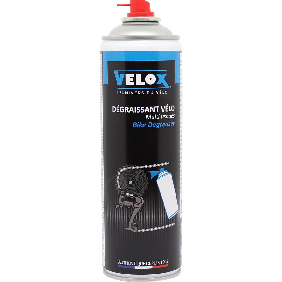 Odtłuszczacz do łańcuchów i kaset Velox w sprayu 400ml