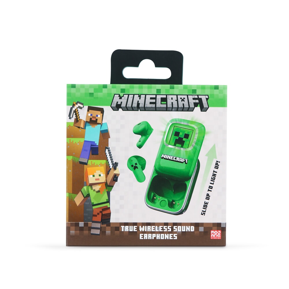 Słuchawki Bluetooth Slide TWS Minecraft Otl (mc1316)