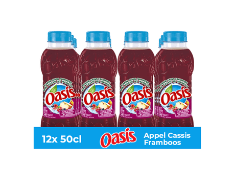 Czapka malinowa Oasis cassis apple (12x50cl)