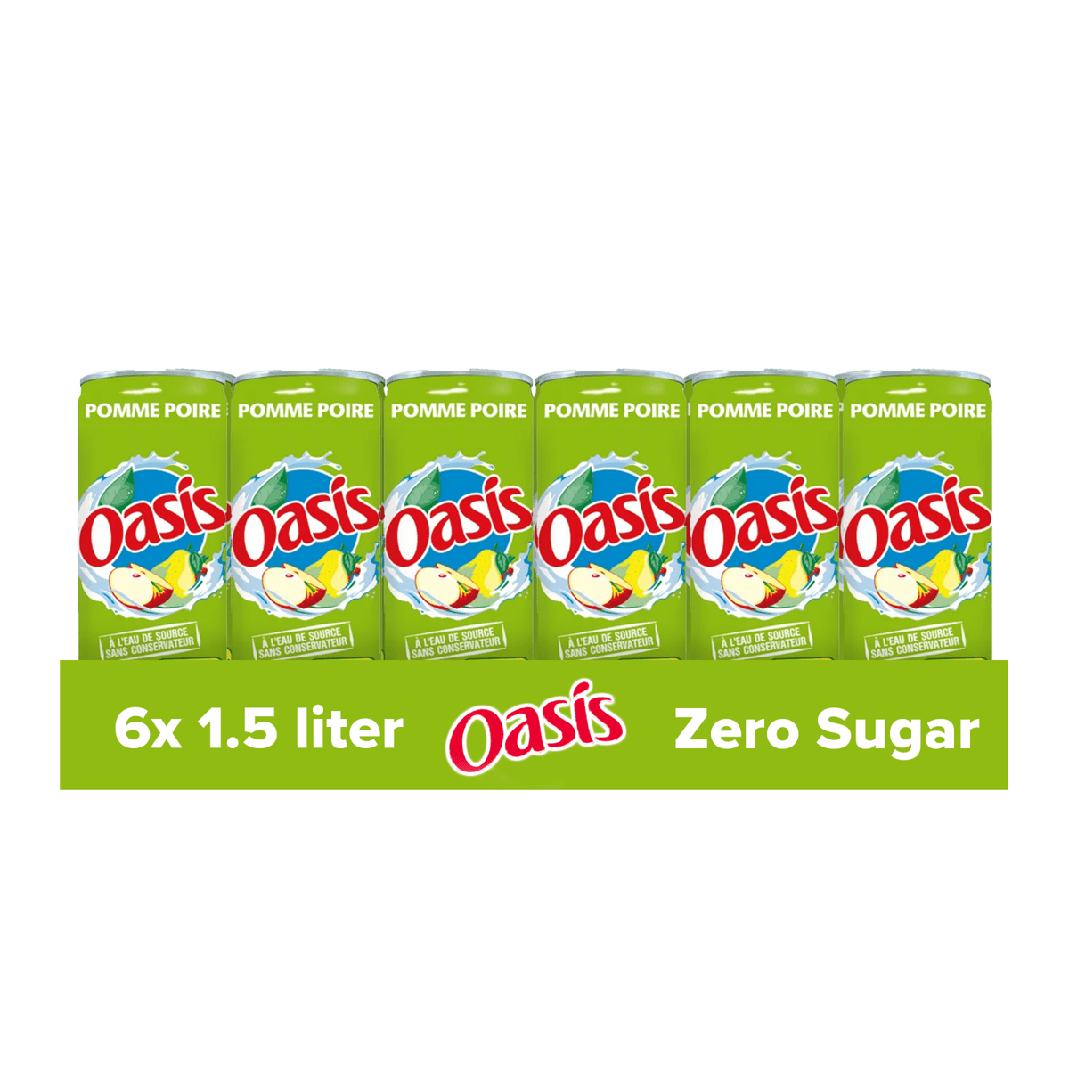Puszka jabłek i gruszek Oasis (24x 33cl)