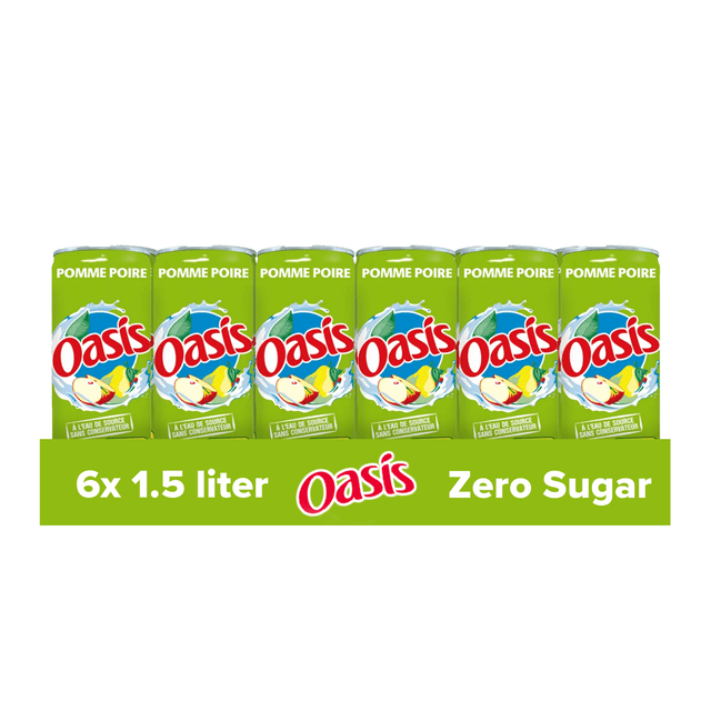 Puszka jabłek i gruszek Oasis (24x 33cl)