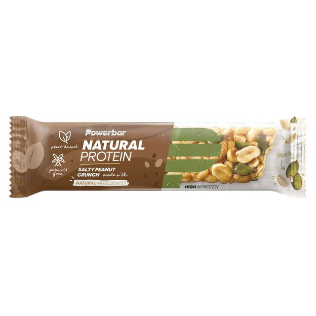 Powerbar Natural Protein (18 x 40gr) - słony chrupek orzechowy