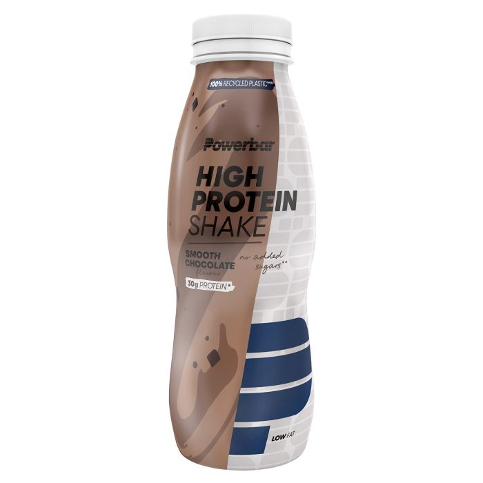 Powerbar shake wysokobiałkowy (12 x 330ml) - gładka czekolada