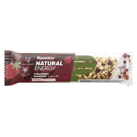 Naturalne płatki energetyczne Powerbar (18 x 40gr) - żurawina truskawkowa