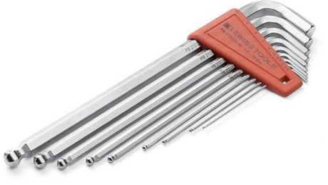 Zestaw kluczy imbusowych PB swiss Tools PB, długich i kulistych