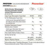 Powerbar proteinowy + wapń i magnez (30 x 35gr) - kokos