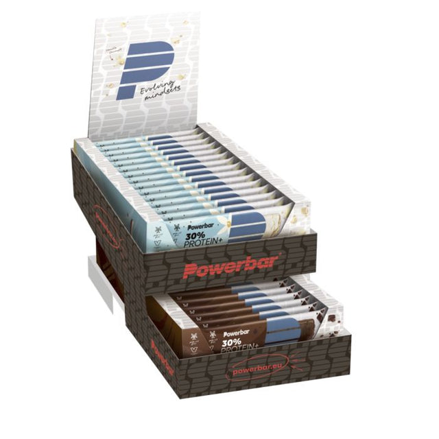 Kartonowy ekspozytor na biurko Powerbar - 2 pudełka