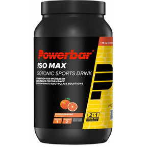 Powerbar isomax 1200 (1 x 1200gr) - czerwona pomarańcza (kofeina)