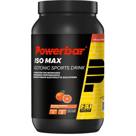Powerbar isomax 1200 (1 x 1200gr) - czerwona pomarańcza (kofeina)