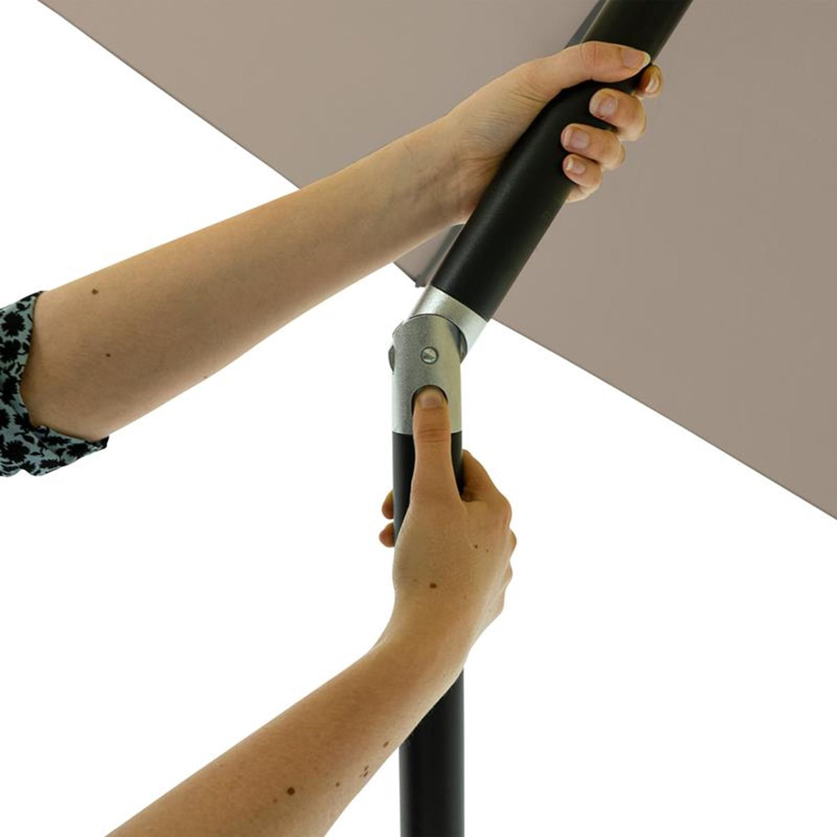 Madison parasol mykanos push-up 250cm szałwiowy