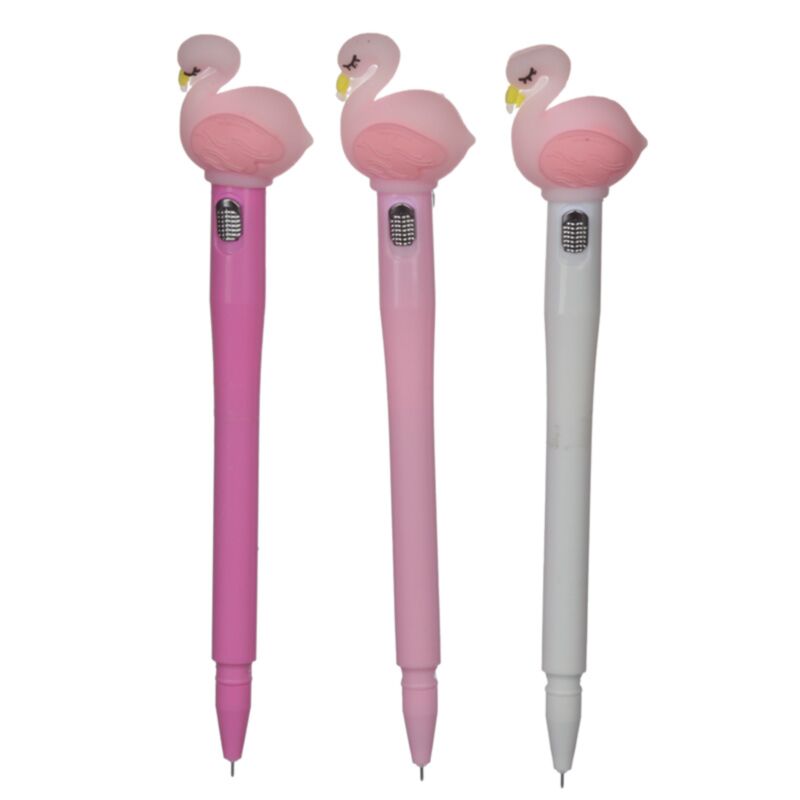 Cienkopis Flamingo LED - czarny
