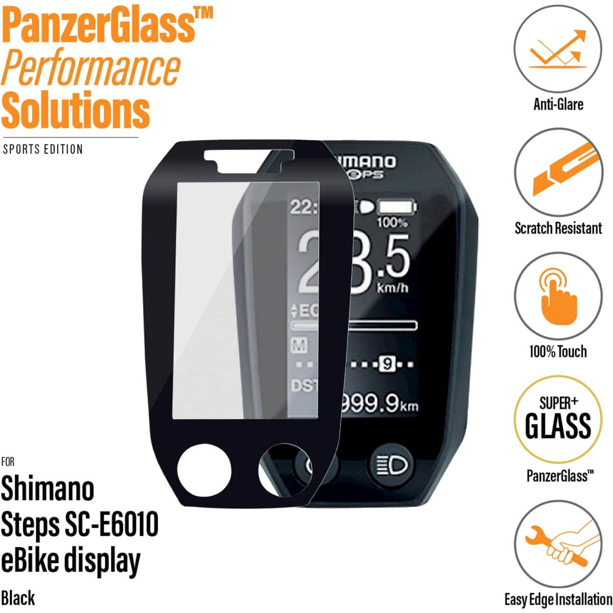 Panzerglass Shimano Kroki E6010 Screen Protector jest antyrefleksyjny