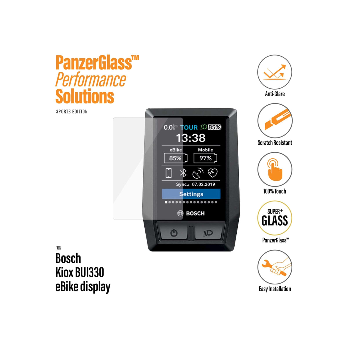 Panzerglass Bosch Kiox Bui330 Protector jest antyrefleksyjny