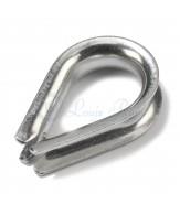 Dulimex puntkous 3-4 mm rvs aisi 316 (per stuk)