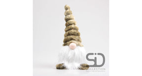 Kerstkabouter toby m led 20x20x40 cm