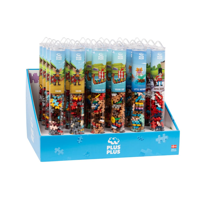 Plus plus ikony nordyckie: 24 sztuki tube plus-plus display (7459)