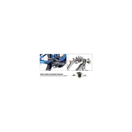 Tarcza Praxis 1x e-ring 104bcd m8 36t stal 10 11 12sp