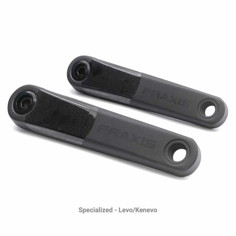 Mechanizm korbowy Praxis do roweru elektrycznego sbc ze stopu aluminium, 165 mm