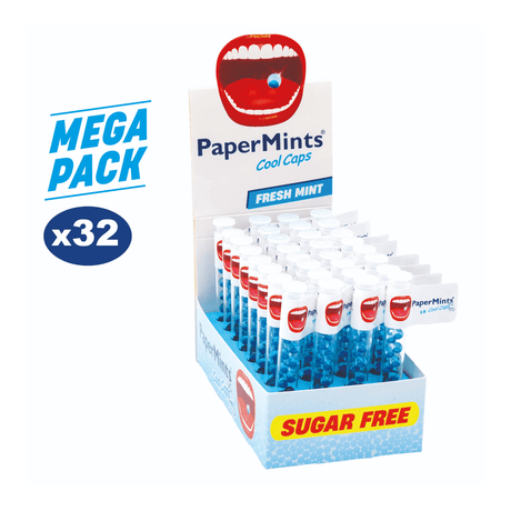 Papermints Cool Caps Fresh Mint (32x 18 sztuk)