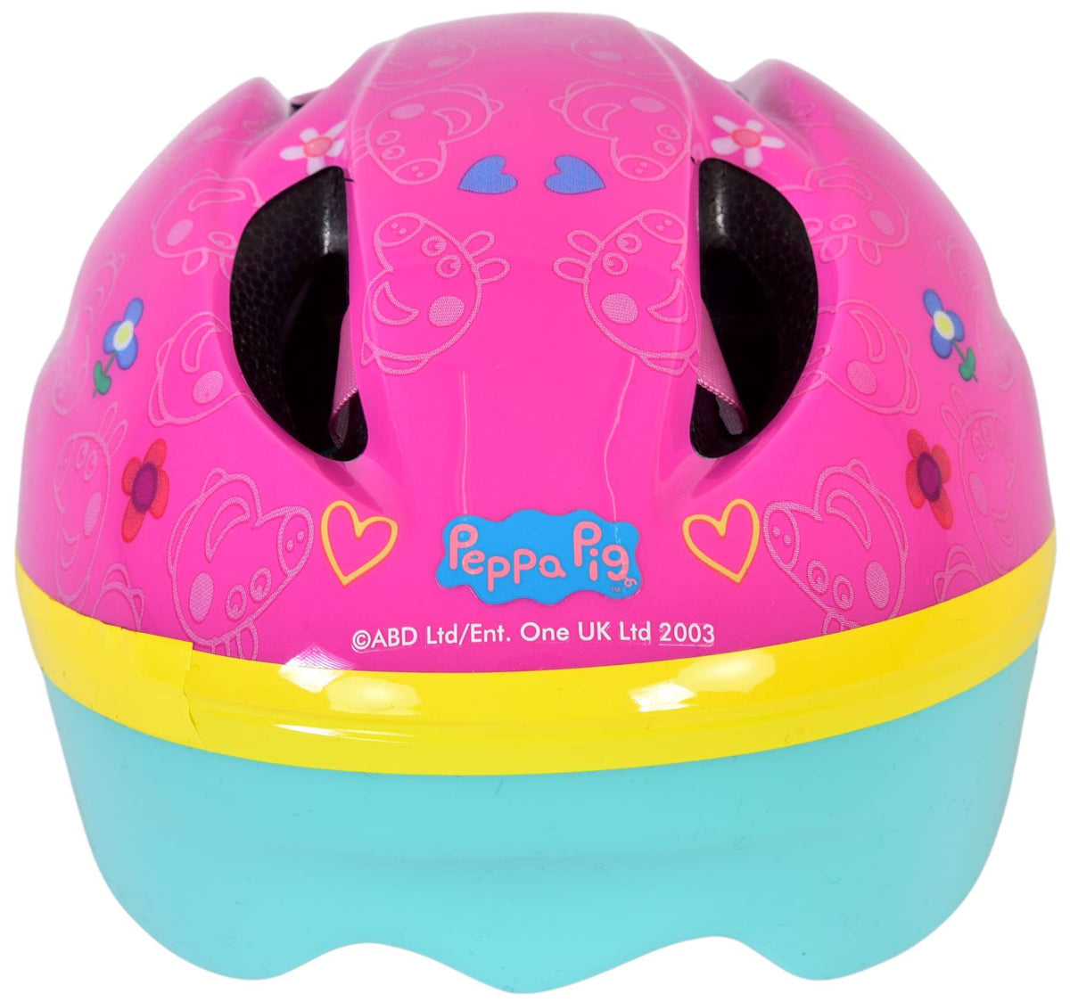 Kask rowerowy Świnka Peppa - różowy - 51-55 cm