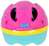 Kask rowerowy Świnka Peppa - różowy - 51-55 cm