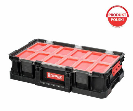 Organizer na skrzynkę narzędziową w systemie Qbrick plus skrzynka narzędziowa w systemie dwa