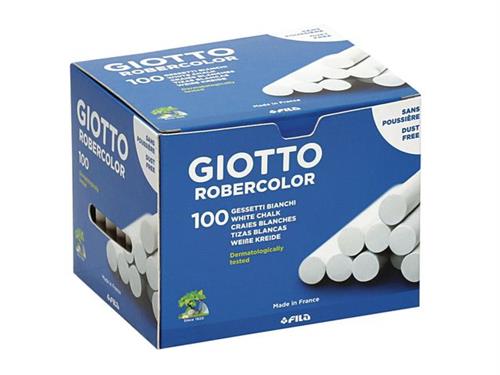 Kreda tablicowa Giotto 100 sztuk biała