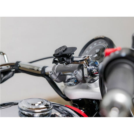 Mocowanie na kierownicę motocykla Quad Lock pro - chrom