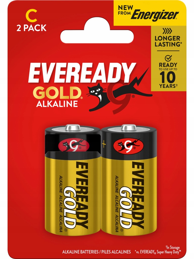Elke batterij alkalisch goud 14v lr14 2bp bl2szt