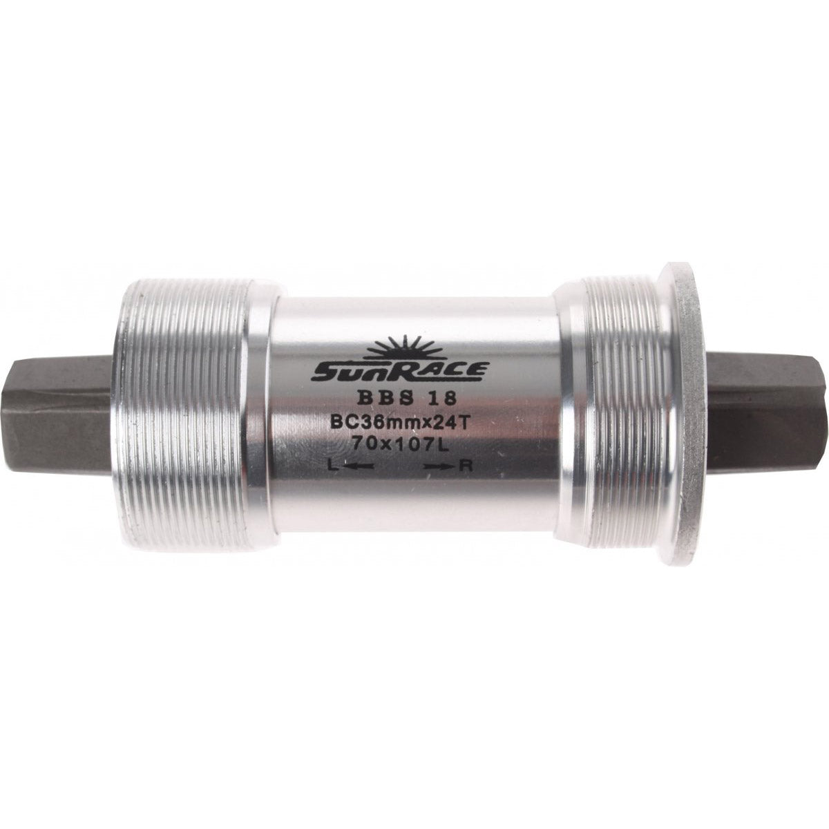 SUNRACE BRACKETAS K.LAGER ALU-CUP 107 mm Ital.