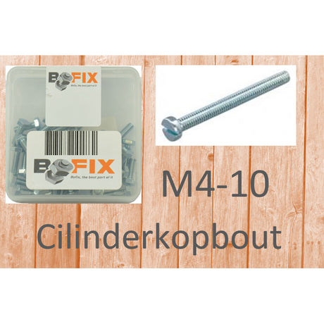 BOFIX CYLINDER BURN M4X10 Galwanizowany (50.)