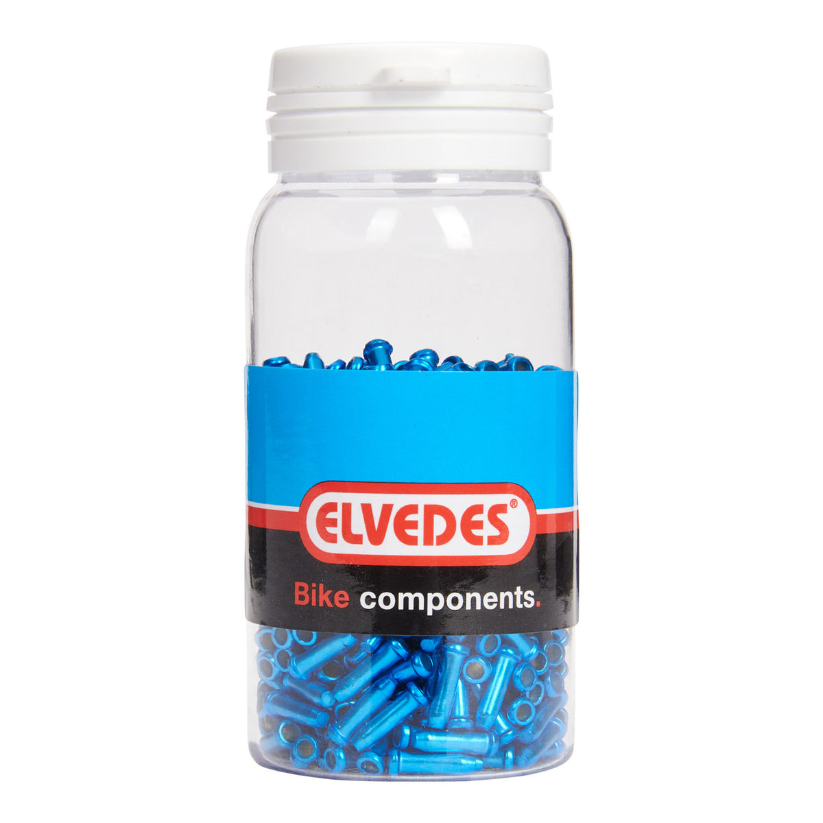 Elvedes nasadki zapobiegające strzępieniu 2,3 ​​mm niebieskie (500x) ałun. elv2012014
