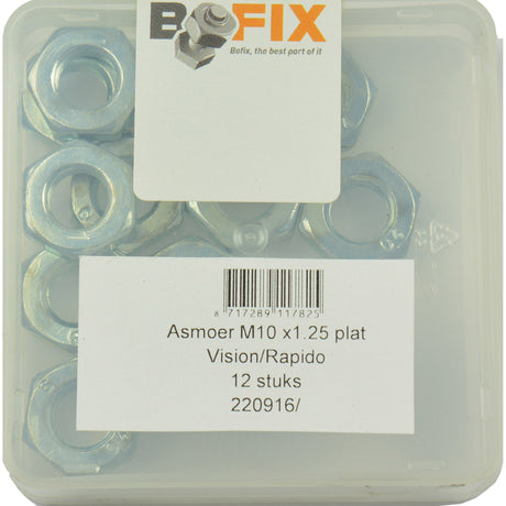 BOFIX ASMOER M10X1.25 PLAT VISION RAPIDO E Bike (12st)