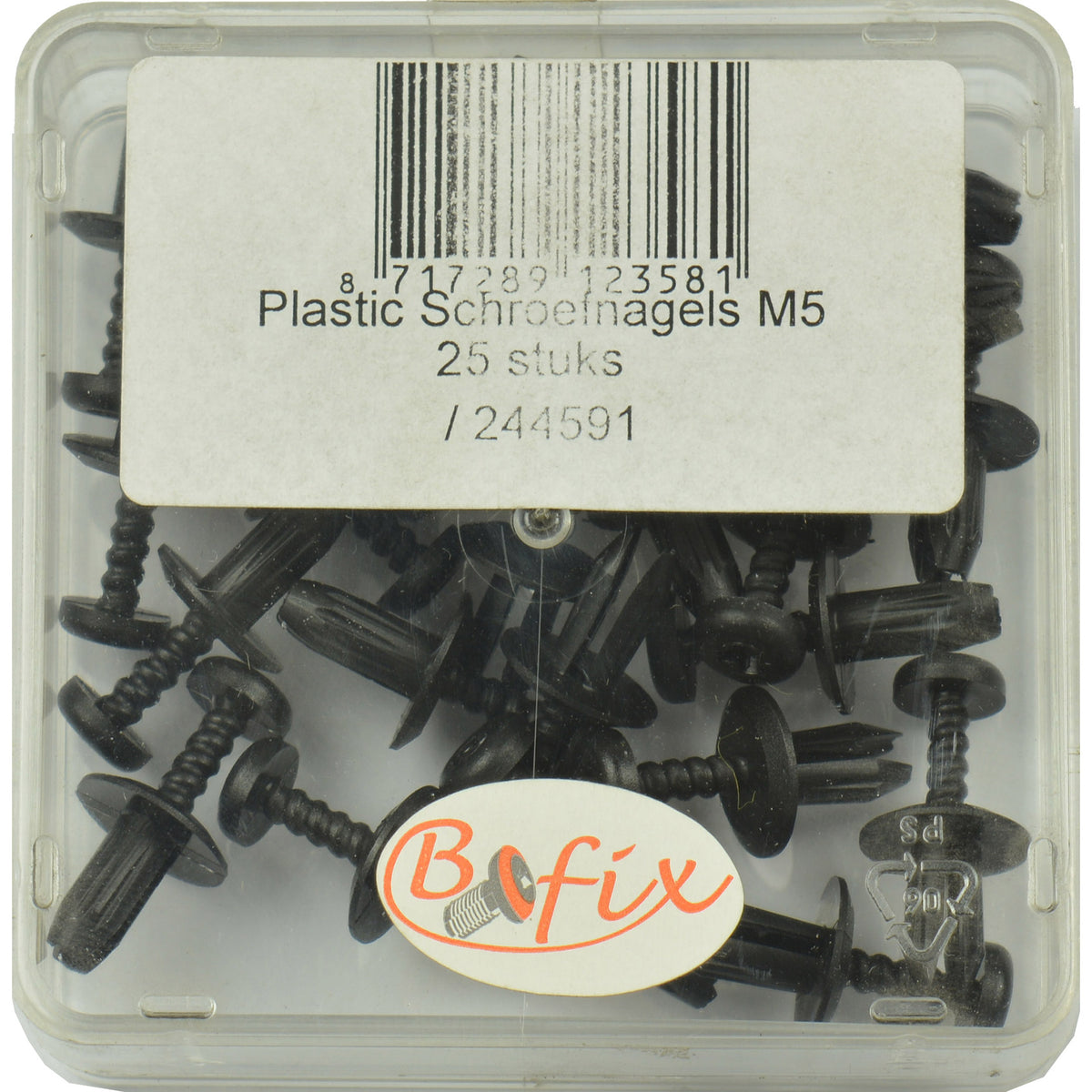 BOFIX 244591 ŚRUBA Gwóźdź Plastiek M5 P 25