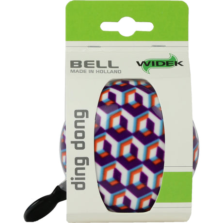 Szeroki bel ding dong 80 mm kolekcja sztuki mozaiki fiolet