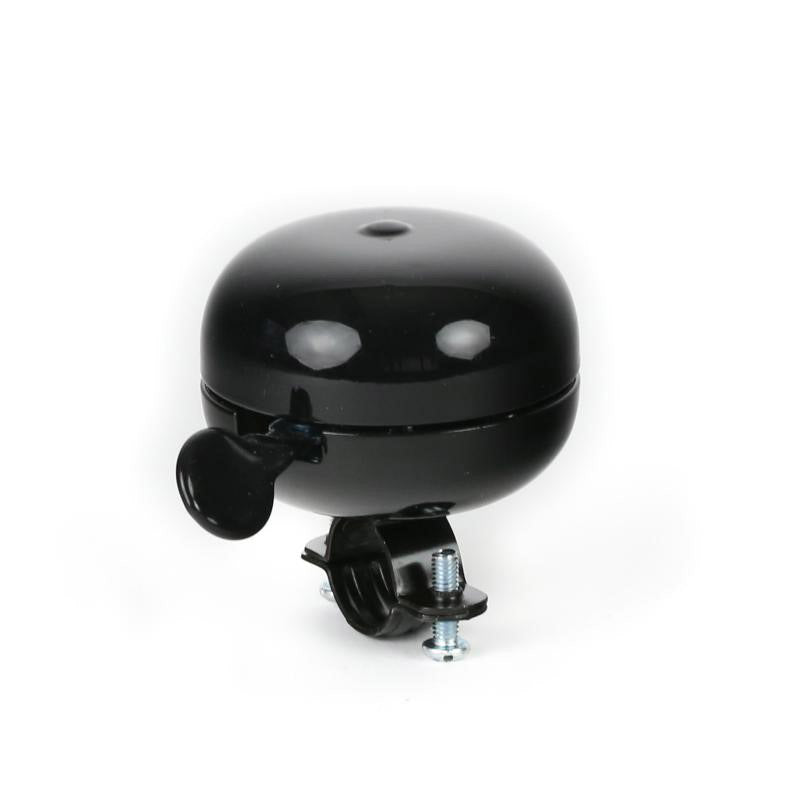 Szeroki rowerowy dzwonek ding-dong Ø60mm czarny