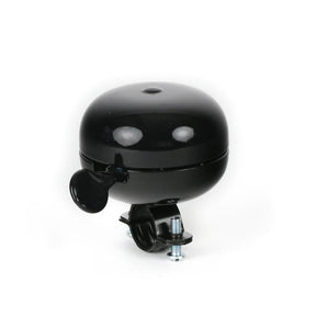 Szeroki rowerowy dzwonek ding-dong Ø60mm czarny