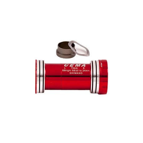 CEMA Bracketas Bbright42 int. SRAM GXP-Keramic-Red