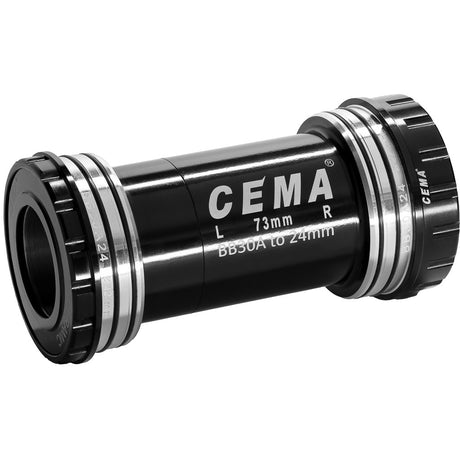 Suport Cema bb30a interlock shimano-stal nierdzewna-czarny
