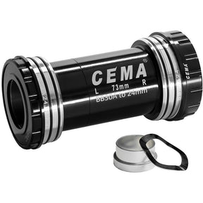 Suport Cema bb30a interlock sram gxp-stal nierdzewna-czarny