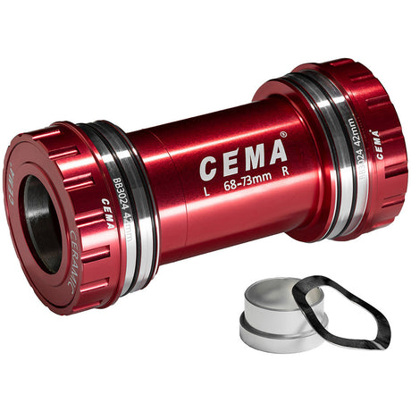 CEMA BRACKETAS BB30 blokada SRAM GXP-RVS-ROOD